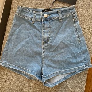 Pretty little thing denim shorts NWT